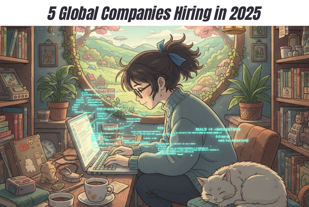 5 Global Companies Hiring in 2025