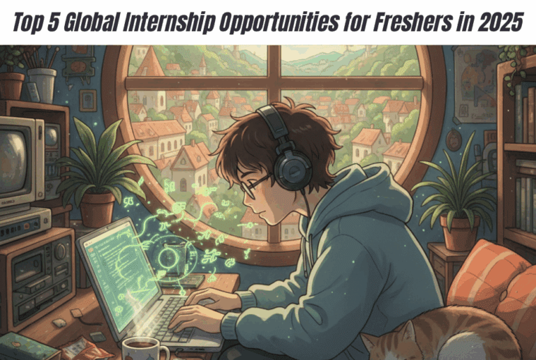 Top 5 Global Internship Opportunities for Freshers in 2025