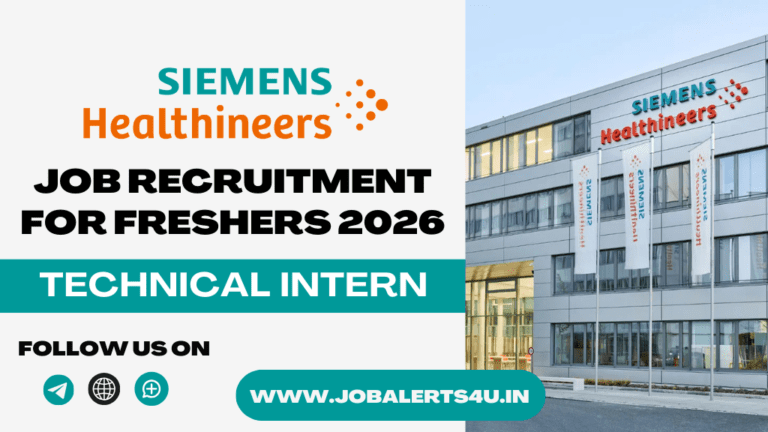 Siemens Healthineers Technical Intern Hiring 2026