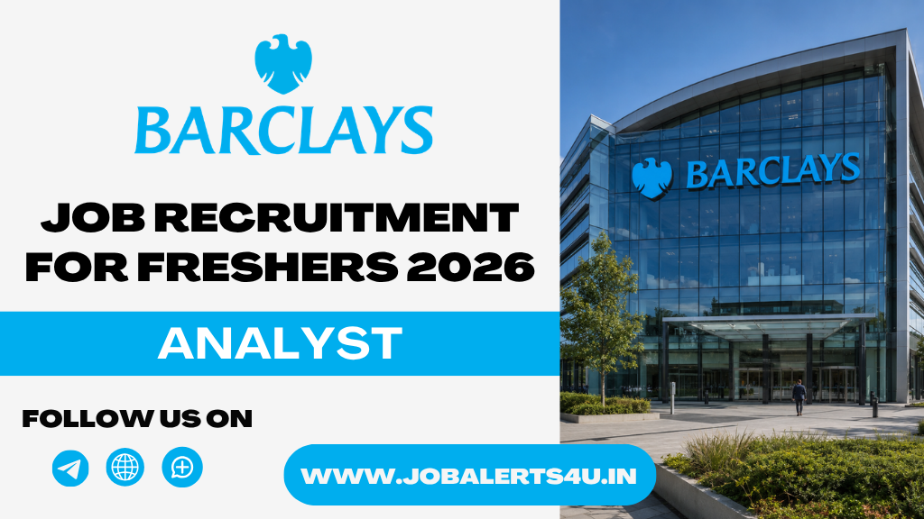 Barclays Analyst Hiring 2026