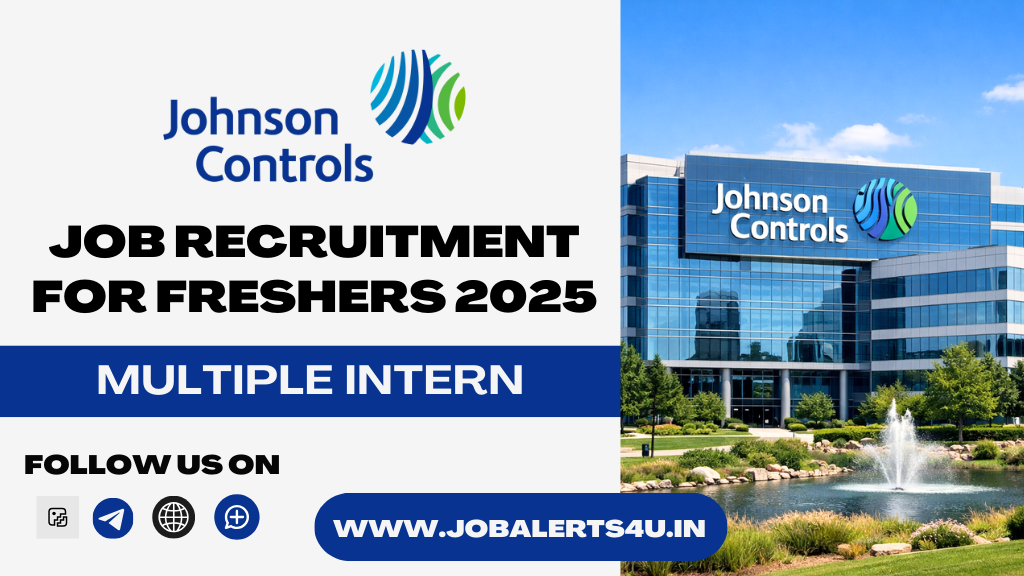 Johnson Controls Internship Openings 2025