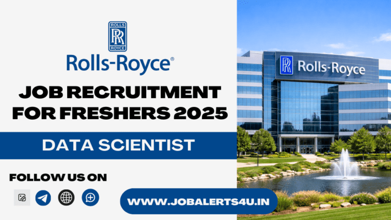 Rolls Royce Recruitment 2025
