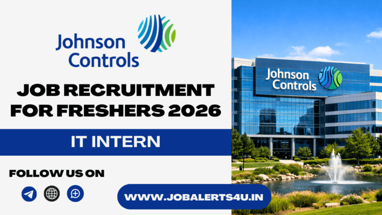 Johnson Controls IT Intern Hiring 2026
