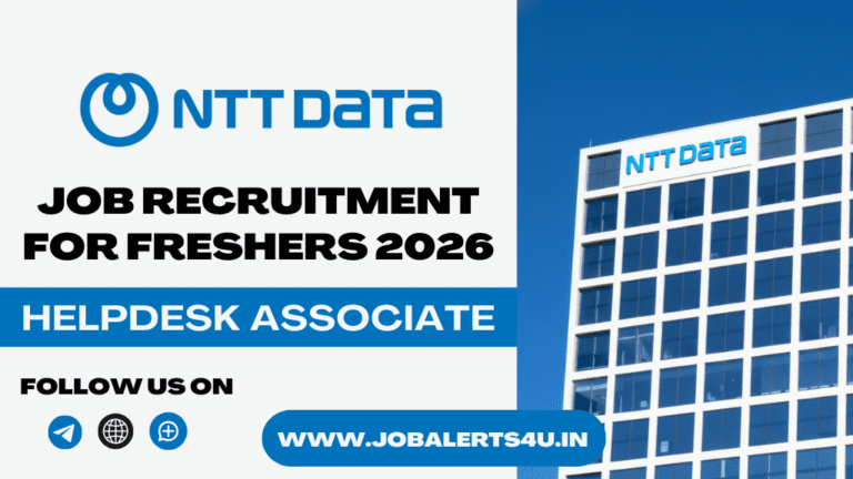 NTT DATA Helpdesk Associate Hiring 2026