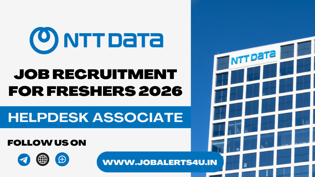 NTT DATA Helpdesk Associate Hiring 2026