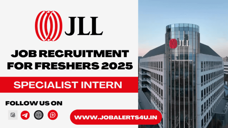 JLL is For Hiring Specialist Intern 2025