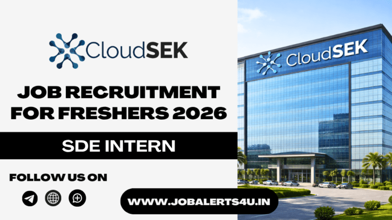 CloudSEK SDE Intern Hiring 2026