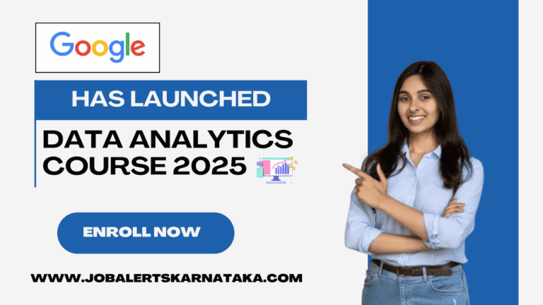 Google Launches Data Analytics Course 2025