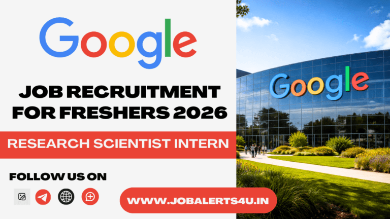Google Hiring Research Scientist Intern 2026