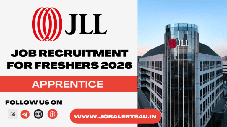 JLL Apprentice India Hiring 2026