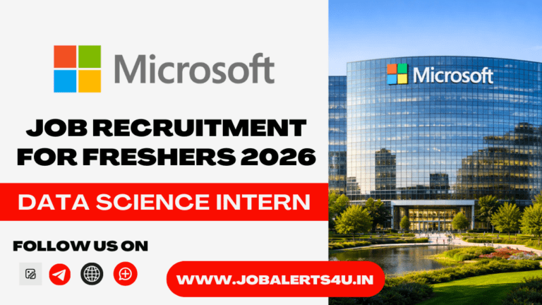 Microsoft Data Science Intern Hiring 2026