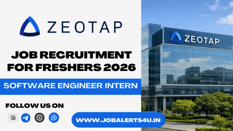 Zeotap Software Engineer Intern Hiring 2026