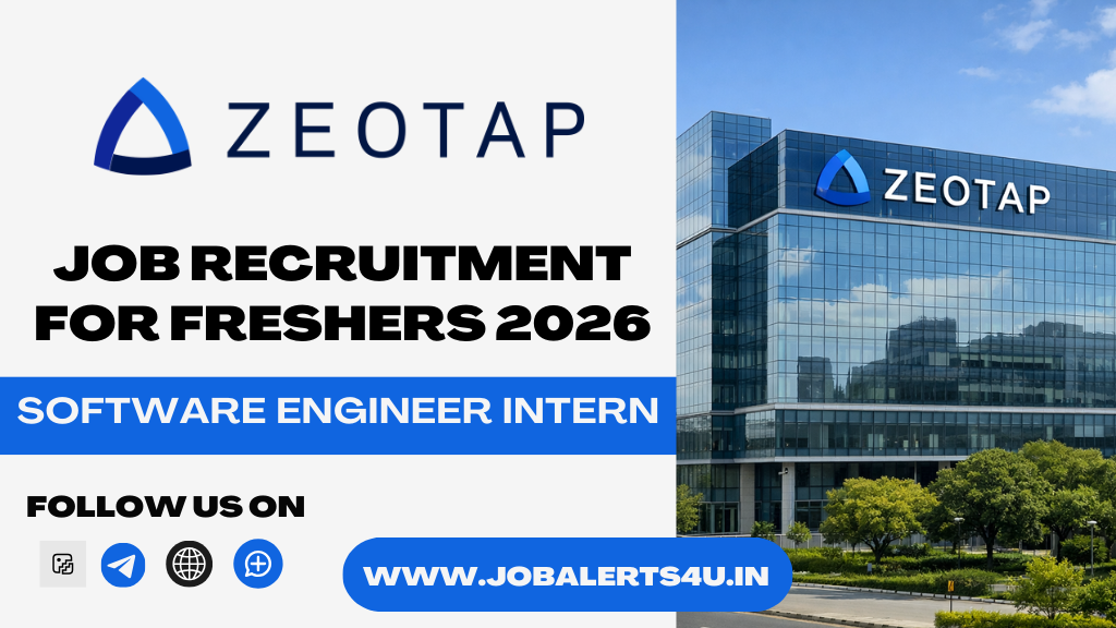 Zeotap Software Engineer Intern Hiring 2026