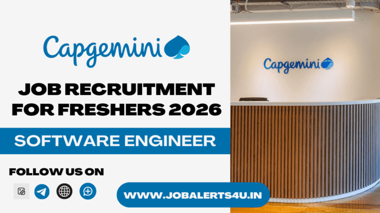 Capgemini Exceller Software Engineer Hiring 2026