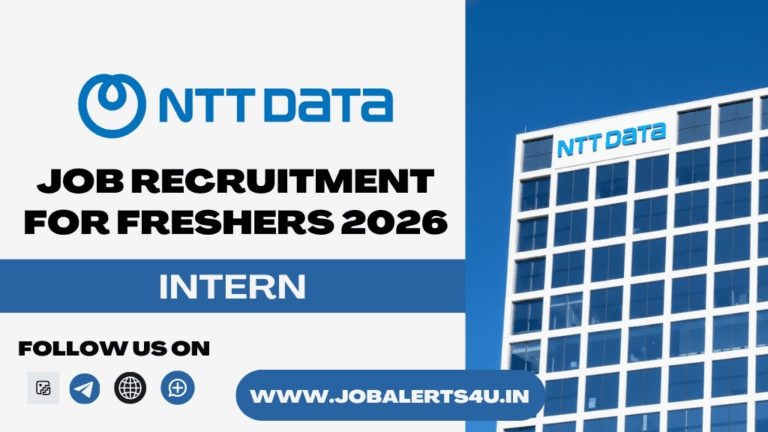 NTT DATA Intern Hiring 2026