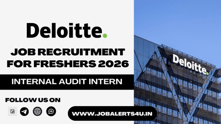 Deloitte Internal Audit Intern Hiring 2026