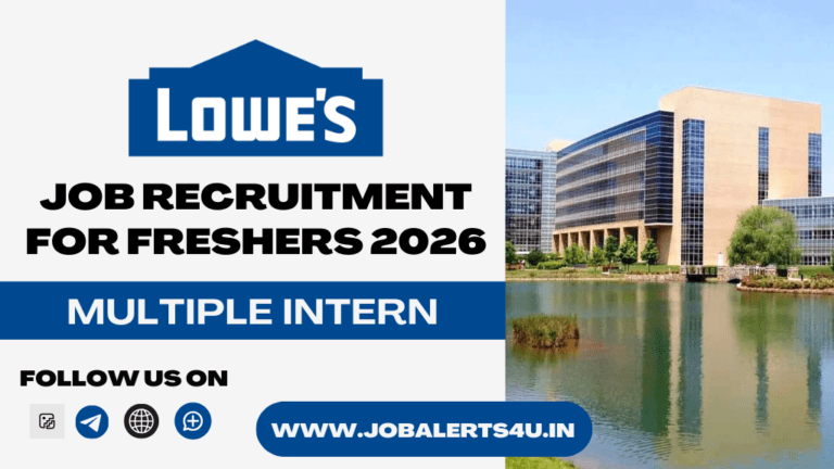 Lowe’s Internship Hiring 2026