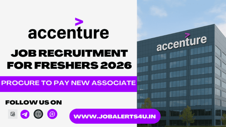 Accenture Procure to Pay New Associate Hiring 2026