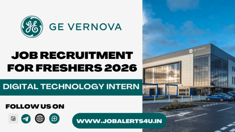 GE Vernova Digital Technology Intern Hiring 2026