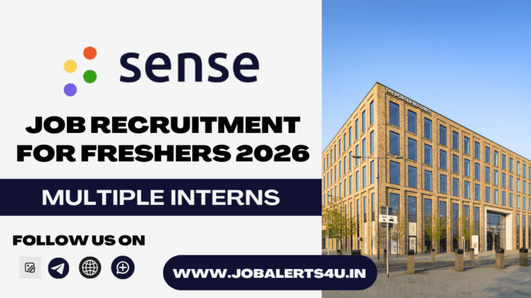 Sense Opens Multiple Internship Hiring for 2026