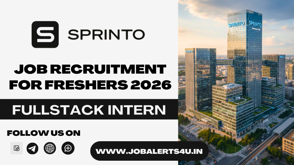 Sprinto Fullstack Intern Hiring 2026