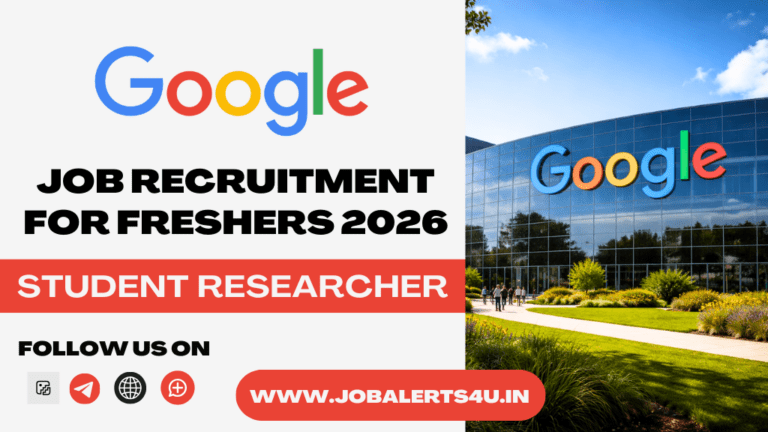Google Student Researcher Hiring 2026