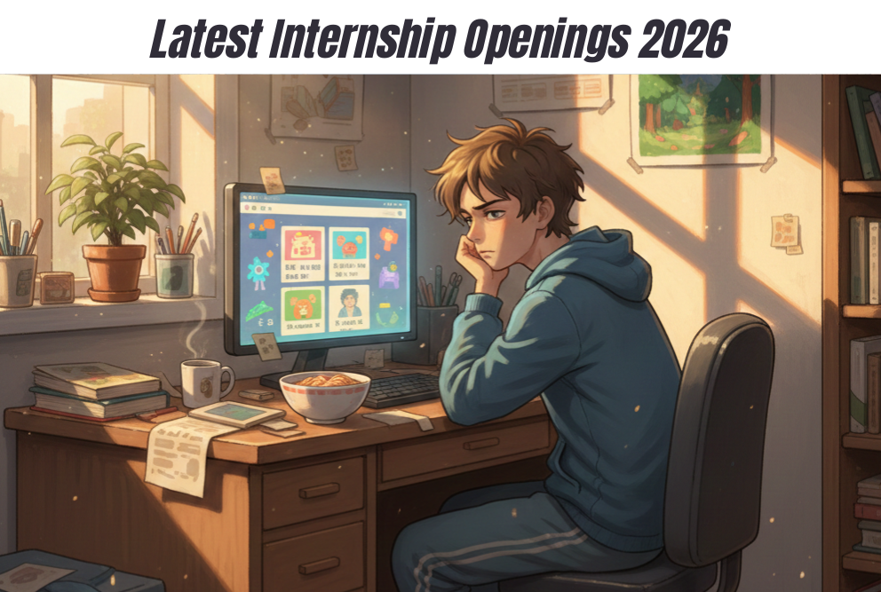 Latest Internship Openings 2026 for Freshers | Apply for Top MNC Internships in India