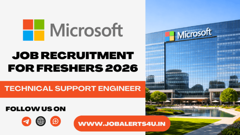 Microsoft Technical Support Engineering Hiring 2026
