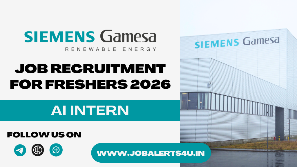 Siemens Gamesa AI Intern Hiring 2026