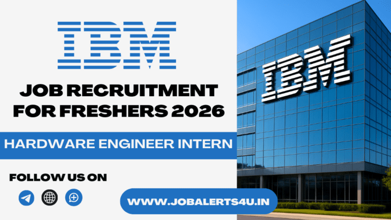 IBM Hardware Engineer Intern Hiring 2026