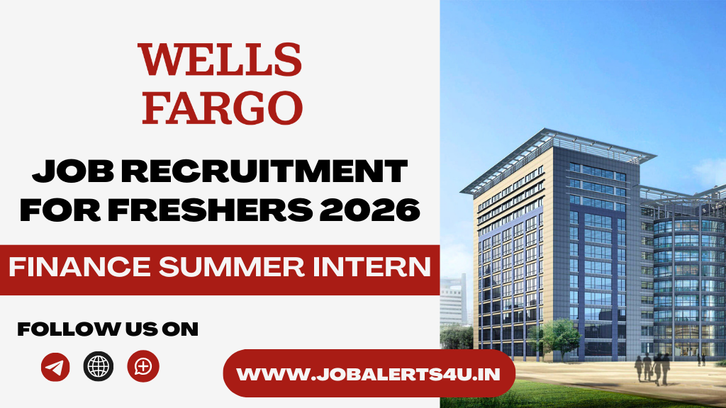 Wells Fargo Summer Internship Hiring 2026