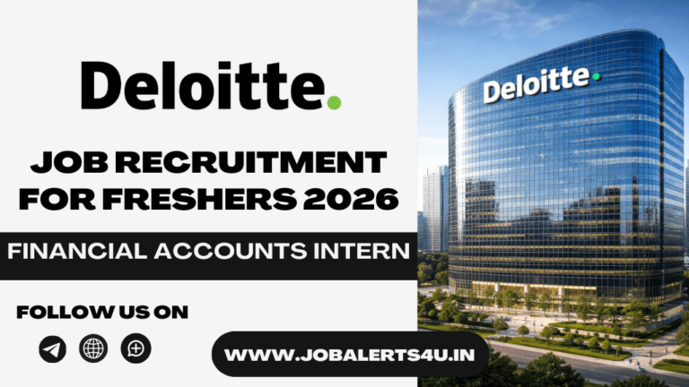 Deloitte Financial Accounts Intern Hiring 2026