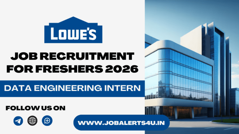 Lowe’s Data Engineering Intern Hiring 2026