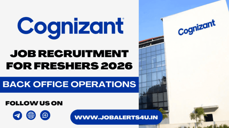 Cognizant Freshers Walk-in Hiring 2026