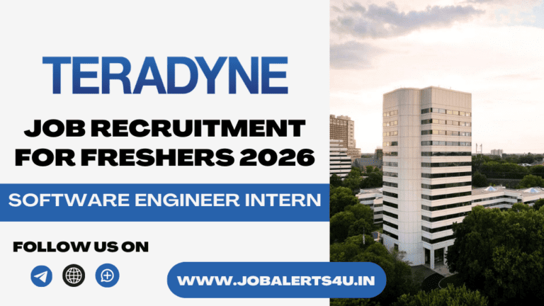 Teradyne Software Engineering Intern Hiring 2026