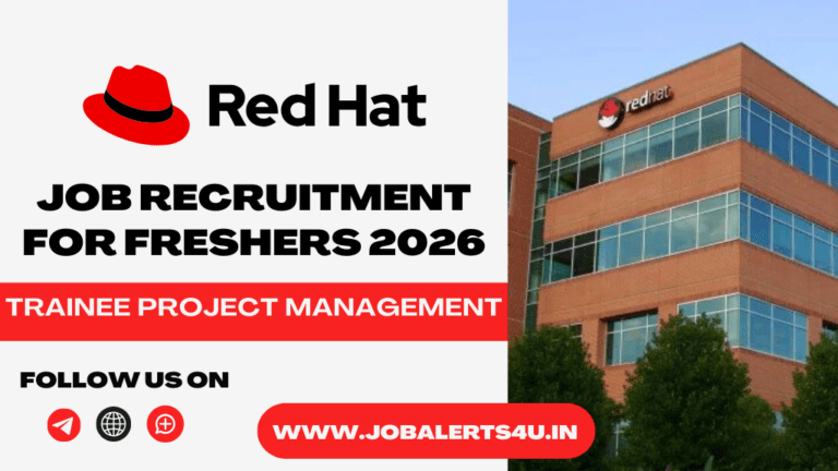 Red Hat Trainee Project Management Hiring 2026