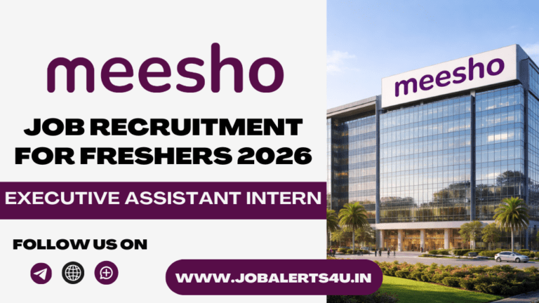 Meesho Executive Assistant Intern Hiring 2026