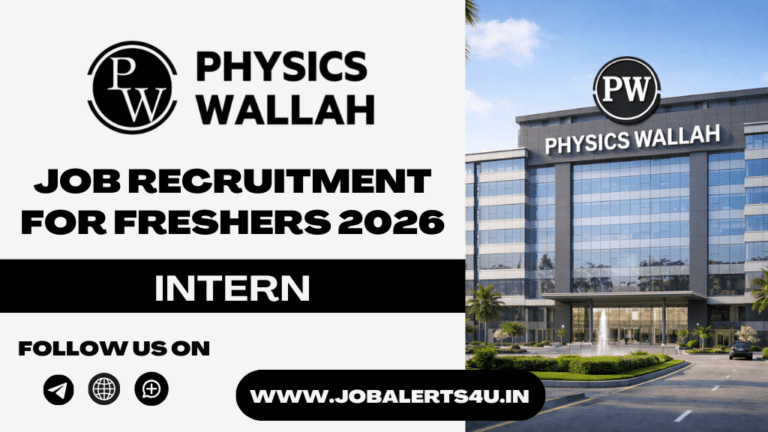 PhysicsWallah Intern Hiring 2026