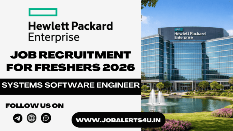 HPE Systems Software Engineer Hiring 2026