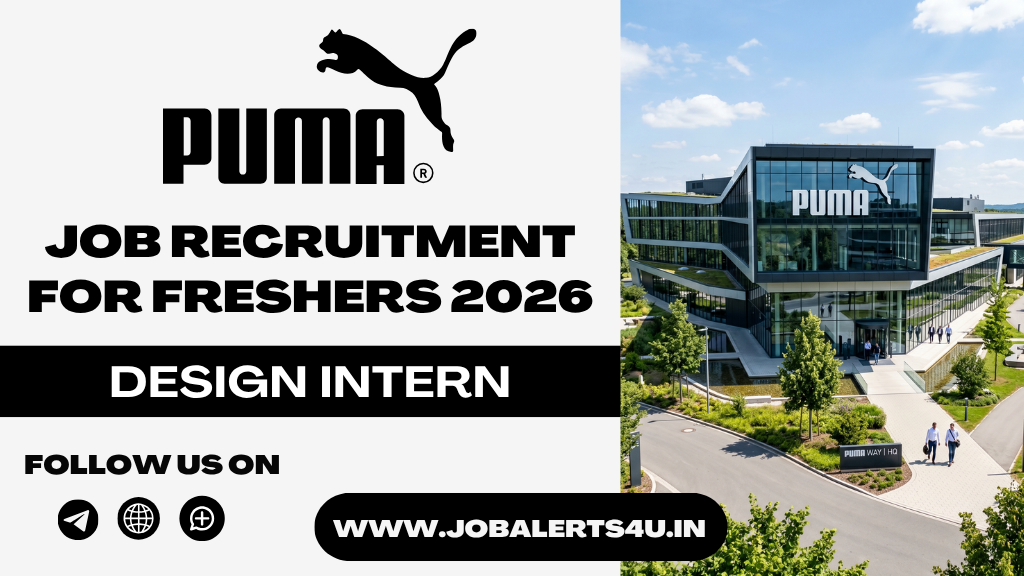 PUMA Design Intern Hiring 2026