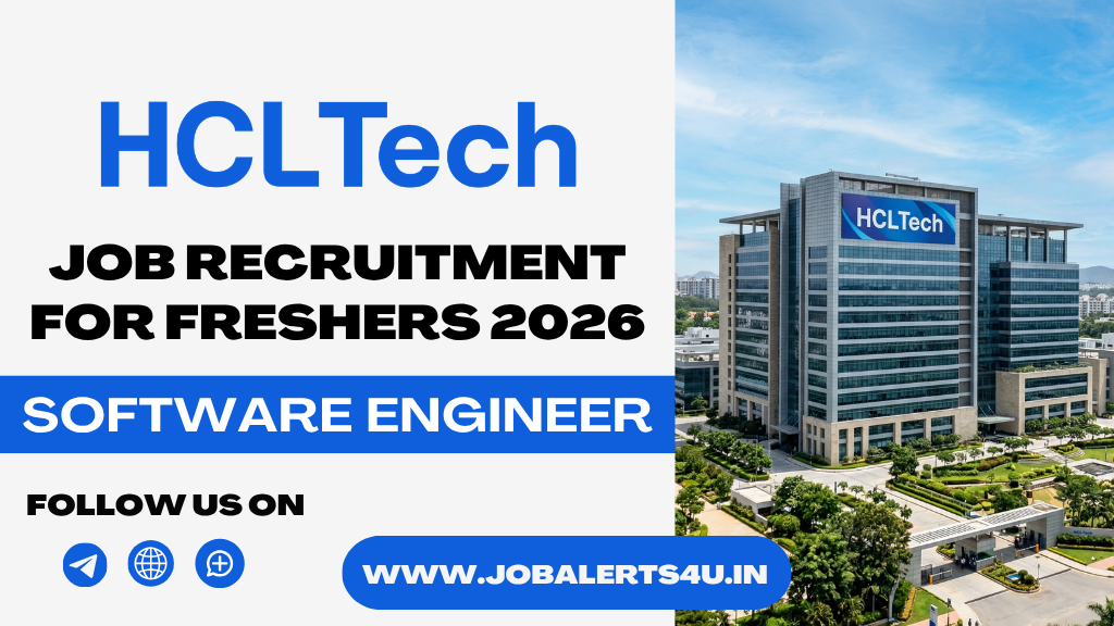 HCLTech Software Engineer Hiring 2026