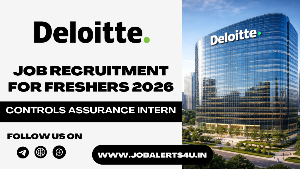 Deloitte Controls Assurance Intern Hiring 2026