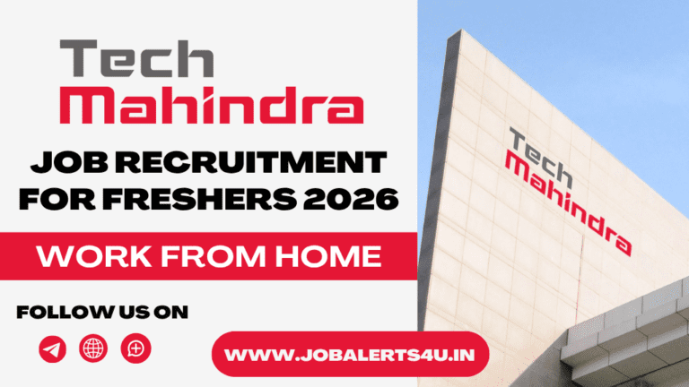 Tech Mahindra Work From Home Hiring 2026