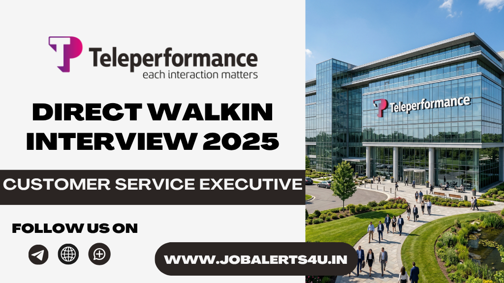 Teleperformance Walk-in Hiring 2026