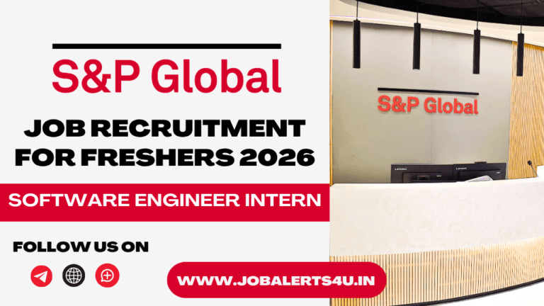 S&P Global Software Engineering Intern Hiring 2026