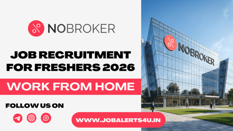 NoBroker Work From Home Hiring 2026