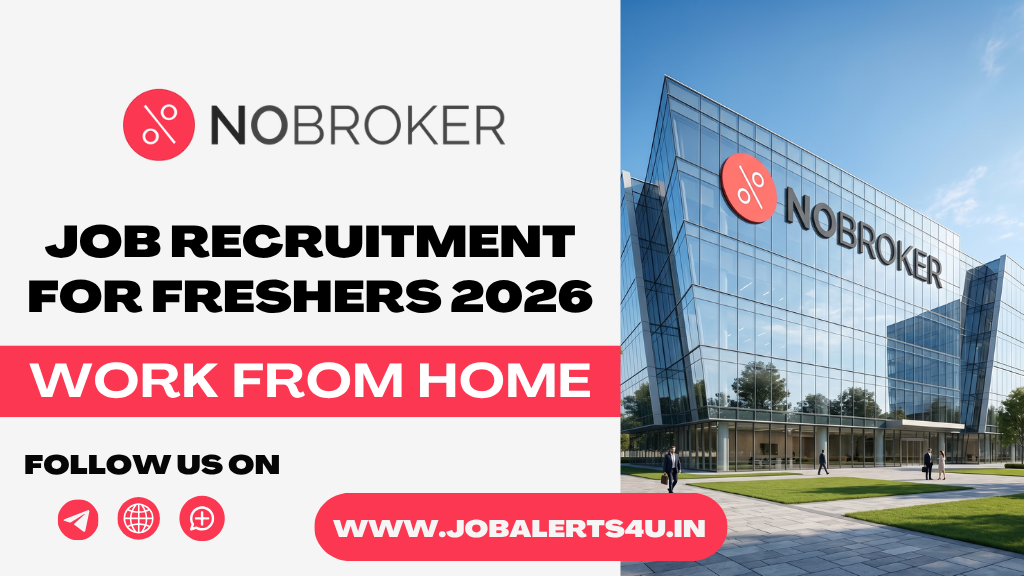 NoBroker Work From Home Hiring 2026
