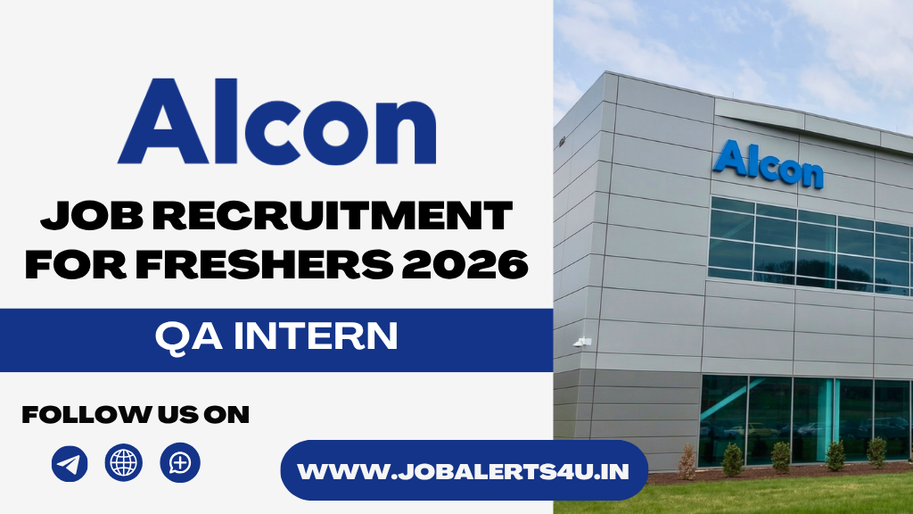 Alcon QA Intern Hiring 2026