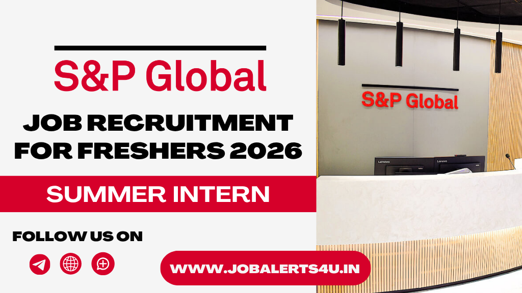 S&P Global Summer Intern Hiring 2026