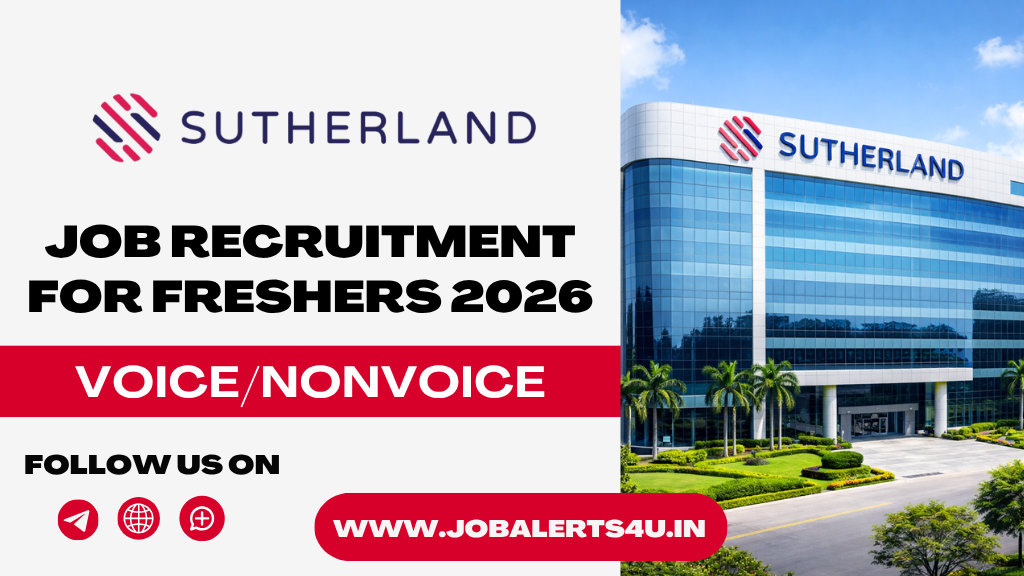 Sutherland Freshers Hiring 2026